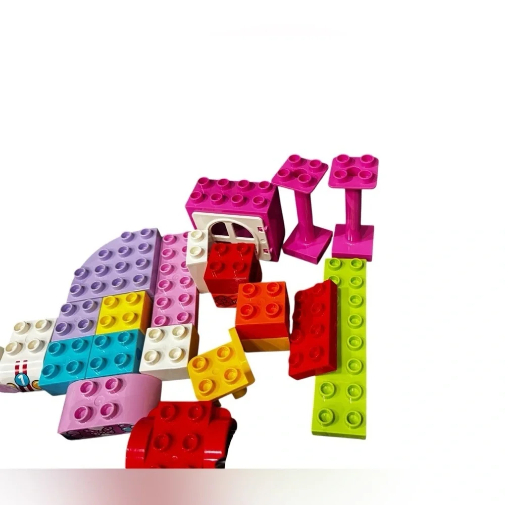 Lego Duplo Mixed Mickey & Minnie Lot: Figures Train Cars Blocks